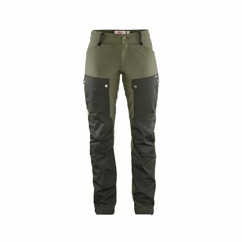 Fjallraven Women Keb Hiking Pants Green PH249536 Philippines